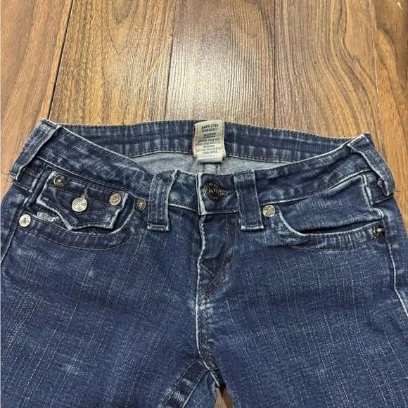 True Religion Joey Low Rise Flare Jeans - Picture 4 of 6